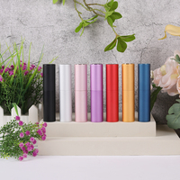 Stock 10ml Portable Or Noir Mat Aluminium Métal Twist up Décant Recharge Rechargeable Parfum Atomiseur Pompe Vaporisateur
