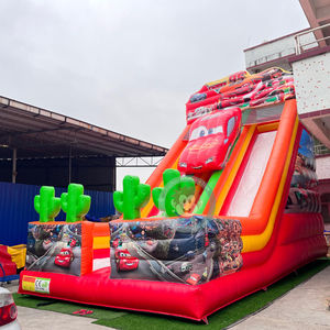 Juguetes Inflables <span class=keywords><strong>de</strong></span> Lightning <span class=keywords><strong>McQueen</strong></span>, Tobogán Inflable Comercial para Niños - Product Image 4