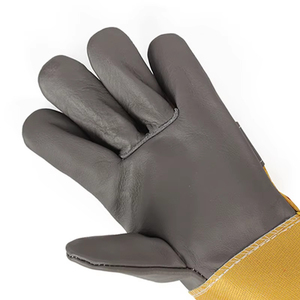 Gants <span class=keywords><strong>de</strong></span> soudage en cuir <span class=keywords><strong>de</strong></span> chèvre robustes, résistants au feu, avec renforts sur la paume, gants <span class=keywords><strong>de</strong></span> <span class=keywords><strong>soudeur</strong></span>, gants <span class=keywords><strong>de</strong></span> sécurité pour le travail industriel - Product Image 4