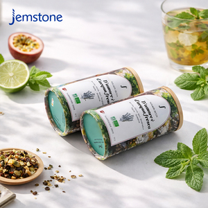 Caja de Embalaje de Cartón para Regalo, Diseño Personalizado, Ecológica, de Grado Alimenticio, para Café y Té, Acabado Mate, Tubo de Papel Cilíndrico - Product Image 6