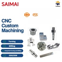 Composants mécaniques personnalisés en acier inoxydable de précision, pièces en alliage d'aluminium usinées par CNC, tournage CNC