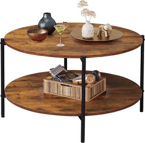 Modern Luxury Nesting Coffee <b>Table</b> Set of 2 Wooden Coffee <b>Table</b>, <b>Side</b> <b>Table</b> Furniture - Product Image 5