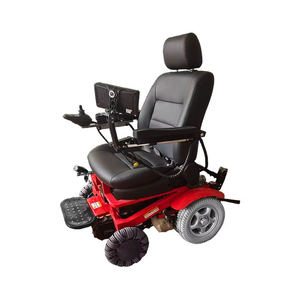 Silla de ruedas eléctrica potente de 900W con capacidad de peso de 150 kg, función para subir escaleras, motor de 370W, sin necesidad de asistencia para usuarios grandes. - Product Image 3