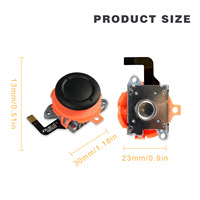 Kompatibel dengan Nintendo Switch 2 Pengganti Joystick TMR Hall-effect 3D-axis Perbaikan Drift Sensasi yang Ditingkatkan Model NS2