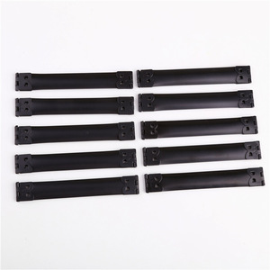 Manganese Sheet <b>Clips</b> Black Rust Resistant 14x80mm To 14x180mm For Bags Suitcases Hardware <b>Buckle</b> Part DL 03 - Product Image 3