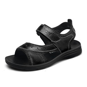 Sandali estivi personalizzati per bambini in pelle di vacchetta da spiaggia per esterni in pelle 28-39 per bambini - Product Image 4