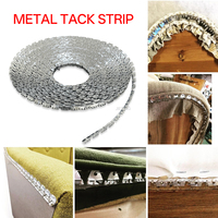 JIEYING Bande de fixation métallique flexible pour rembourrage de meubles, bande de bordure en fer pour canapé, lit, tête de lit, fixation de tissu décoratif souple