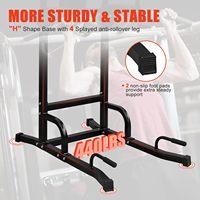 IUNNDS OEM Nuevo diseño Power Tower Entrenamiento de fuerza Pull up Bar Station Estación de inmersión ajustable Gimnasio en casa Equipo de fitness