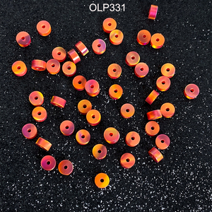 OLP308 <span class=keywords><strong>colore</strong></span> rosa chiaro rotondo 6mm fetta di pietra <span class=keywords><strong>opale</strong></span> Aurora <span class=keywords><strong>opale</strong></span> disco distanziatore perline grande foro 1.50mm nebulosa <span class=keywords><strong>opale</strong></span> - Product Image 5