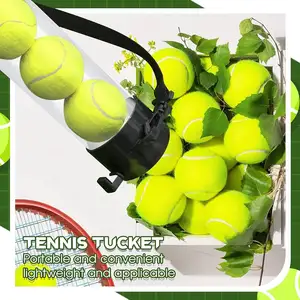 Fabrika toptan tenis topu Pick Up Retriever aracı plastik toplama aracı tüp tenis topu seçici