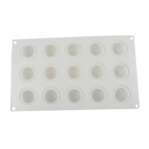 15-khoang không dính 3D bóng hình dạng mousse Silicone khuôn pháp tráng miệng sô cô la khuôn nướng công cụ hướng dẫn sử dụng bánh khuôn thương hiệu Tên - Product Image 5