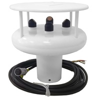 Sensor de dirección de velocidad del viento, anemómetro ultrasónico MODBUS NMEA-0183 RS485