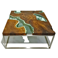 Résine époxy transparente épaisse de qualité supérieure pour table en bois, ensemble de 1,5 kg
