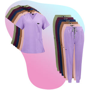 La migliore vendita di set di <span class=keywords><strong>Scrub</strong></span> chirurgici Unisex elasticizzati in materiale Spandex per uso clinico ospedaliero - Product Image 5