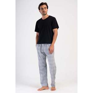 CEPLI ERKEK P.SUPREM TEK ALT PIJAMA - สีเทาผสม - สีเทาผสม - Product Image 1