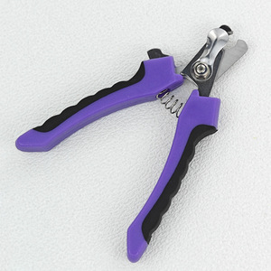 <b>Pet</b> Nail <b>Clippers</b> Stainless Steel Orange Purple Convenient <b>For</b> Dog Cat Paw Trimming - Product Image 2