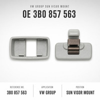 Werkslieferung OEM Auto-Sonnenblenden-Hakenclip Halterung Halter für VW Passat Lavida Bora Octavia POLO