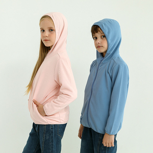 Chaqueta de Protección Solar Personalizada para Niños, Ligera, con Capucha, para Verano, para Niñas y Niños - Product Image 2