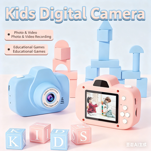 Mini Cámara Digital 4K de Alta Calidad para Niños con <span class=keywords><strong>MicroSD</strong></span> y MP3 Recargable para Regalos de Fiesta Infantil - Product Image 3