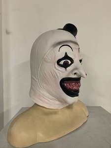 Máscara Sexy <span class=keywords><strong>de</strong></span> Halloween <span class=keywords><strong>de</strong></span> Art the Clown <span class=keywords><strong>de</strong></span> Terrifier con Luz LED, Disponible en Látex, Silicona, Plástico y Seda, para Mascarada - Product Image 6