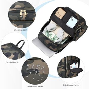 Zaini per Laptop Mimetici Antifurto, Borsa da Viaggio Casual, Zaino per College e Lavoro, Vendita Calda - Product Image 4