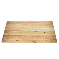 Ensemble table à manger moderne de style contemporain avec dessus en bois massif pour appartement, bar, restaurant et maison