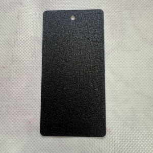 Revêtement en poudre décoratif effet marteau noir époxy - Product Image 1