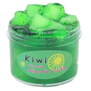 <span class=keywords><strong>Slime</strong></span> transparent Kawaii 5cm 70ml, simulation de pulpe de kiwi verte, jouet extensible anti-stress pour enfants, cadeau de fête, vente <span class=keywords><strong>en</strong></span> gros - Product Image 2