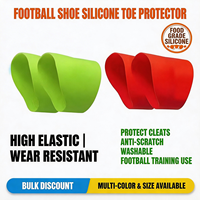 Bandes de lacets de football en caoutchouc silicone durable, résistantes à la déchirure, couvre-lacets de football, dureté 20~90 Shore pour jeunes et adultes