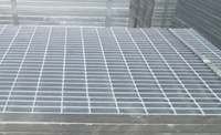 Grille en acier anti-corrosion pour station d'épuration