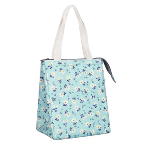 Oxford Cloth Printed Insulated <b>Lunch</b> <b>Bag</b> Large Capacity Portable Lunchbox <b>Bag</b> For Women Summer 2021 - Product Image 5