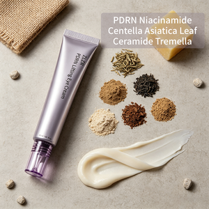 Crema Contorno de Ojos con Péptidos Reafirmantes y Ceramidas PDRN con Vitamina C, Marca Coreana de Cosméticos de Marca Privada, 30 ml, Registrada en CPNP - Product Image 2