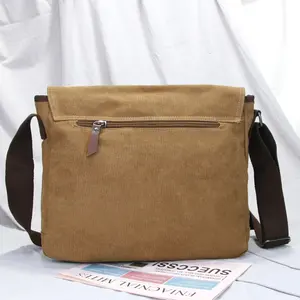 Простой новый продукт, женская мода, однотонная Вместительная дорожная сумка через плечо для ноутбука, индивидуальная мужская сумка-мессенджер, холщовая