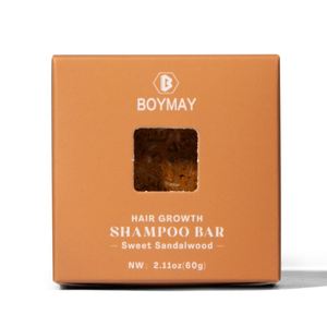 สบู่แบบกล่องสำหรับปลูกผมทำจากไม้จันทน์หวานแชมพูแบบกล่องสำหรับปลูกผมสไตล์ใหม่ - Product Image 4