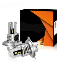 Phare LED Plug & Play Jiuyutong Q58 30W par ampoule 5600LM 2PCS avec puces de qualité automobile IP65 étanche en alliage de zinc pour voiture 1PCS