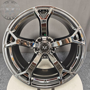 Nouvelles jantes en alliage d'aluminium forgé chromé One Piece de 18 à 22 pouces, personnalisées en argent pour 350z <span class=keywords><strong>370z</strong></span> Nismo V1 - Product Image 3