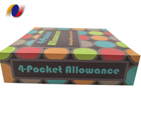 Classeur à 3 anneaux personnalisé classeur de bureau en papier carton impression reliure à anneaux avec couverture rigide livre fantaisie en papier d'art offset