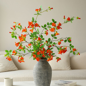 Fleur de gloire du matin artificielle, décoration d'intérieur, style <span class=keywords><strong>zen</strong></span> pastoral chinois, accessoires de fond photo en Chine - Product Image 1
