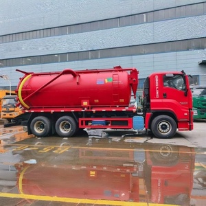 รถบรรทุกดูดสิ่งปฏิกูลอุตสาหกรรมหนัก 1SUZU GIGA 6x4 ความจุ 20000 ลิตร พร้อมถังดูดสูญญากาศแรงดันสูง - Product Image 3