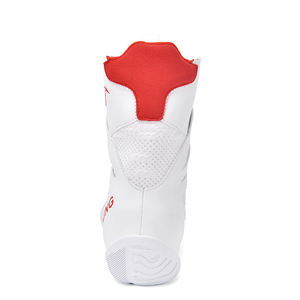 Bottes de boxe et de lutte professionnelles pour hommes, chaussures de musculation respirantes, résistantes à l'usure, antidérapantes, en cuir véritable - Product Image 3