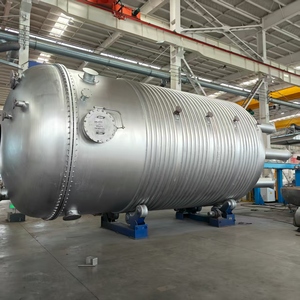 Lò phản ứng hóa học chống cháy nổ công nghiệp bình áp lực hỗn hợp với áo khoác bằng thép không gỉ được trang bị động cơ giảm tốc - Product Image 4