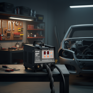 Kit de réparation de carrosserie en acier inoxydable Vevor 3Kw Spot Welder AC 220V, extracteur de bosses pour réparation de véhicules - Product Image 2