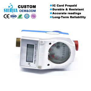 Hersteller Großhandel Intelligente Prepaid IC-Karte Wasserzähler Haushalt Messing Wasserzähler IP68 OEM Intelligenter Wasserzähler - Product Image 3