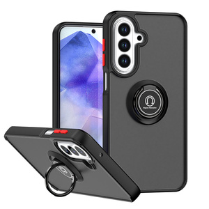 เคสโทรศัพท์ Lichicase <span class=keywords><strong>สี</strong></span>สันสดใส พร้อมที่ยึดแม่เหล็กในรถยนต์ วัสดุ TPU Hybrid PC สำหรับ Samsung A27 257 A37  แบบด้าน - Product Image 5