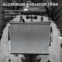 Tanque de Agua del Radiador OEM para Kenworth T800/365/367 L6 10.8L 08-10 MT, Aluminio y Plástico de Alta Calidad, Nuevo, 1 Año de Garantía, Marca XD, Modelo XD93318