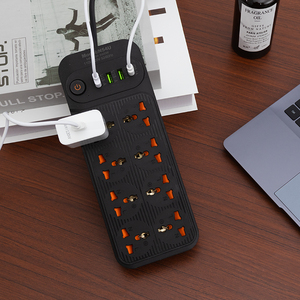 NOUVEAU : Multiprise USB Type C de haute qualité avec <span class=keywords><strong>chargeur</strong></span> universel et interrupteur – Prise d'extension économique - Product Image 4