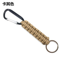 Großhandel Multifunktion ale Outdoor Anti-Lost Trage gurt Wasser flasche Haken Lanyard Gewebte Werbe Fallschirm schnur Schlüssel bund