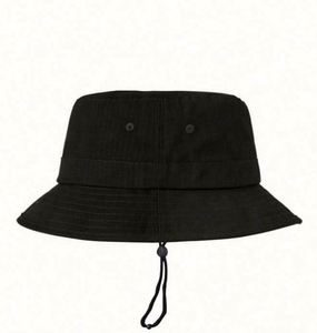 Unisex Big Brim Denim Bucket Hat Waterproof Embroidered Logo Daily Use Cartoon <b>Leaf</b> Letter Letter Embroidery Patterns for Adults - Product Image 3