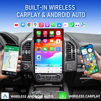 Radio Estéreo para Auto Android para Ford Expedition 2015-2022, Reproductor Multimedia Android Auto Carplay, Pantalla Vertical, Navegación GPS