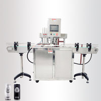 Machine de scellage automatique, plastique, aluminium, pet, métal rond, pièces
